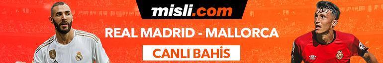 Real Madrid - Mallorca maçı Tek Maç ve Canlı Bahis seçenekleriyle Misli.com’da