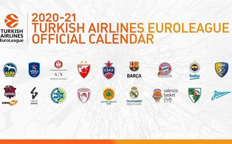 Son dakika - İşte Turkish Airlines Euroleaguede 2020-2021 takvimi