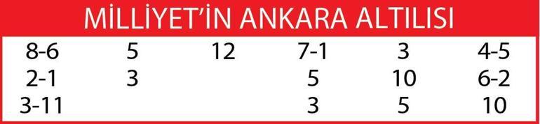 Altılı ganyanda bugün (25 Haziran)