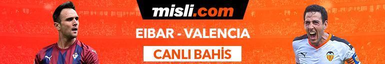 Eibar - Valencia maçı Tek Maç ve Canlı Bahis seçenekleriyle Misli.com’da