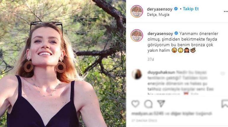 Derya Şensoy: Bu benim bronza çok yakın halim