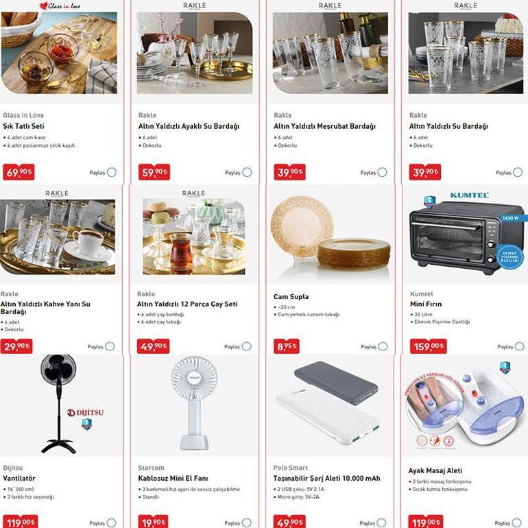BİM aktüel katalog ürünleri bugün satışta İşte BİM aktüel kataloğu...