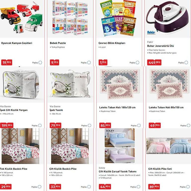 BİM aktüel katalog ürünleri bugün satışta İşte BİM aktüel kataloğu...