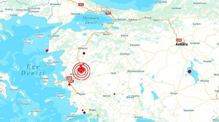 Son dakika deprem haberleri: Ege sallandı İstanbul, İzmir ve Manisadan hissedildi