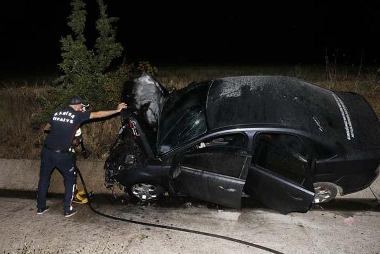 Manisa’da feci kaza 1 ölü 1 ağır yaralı