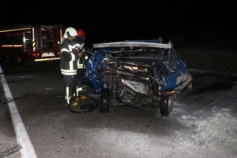 Manisa’da feci kaza 1 ölü 1 ağır yaralı