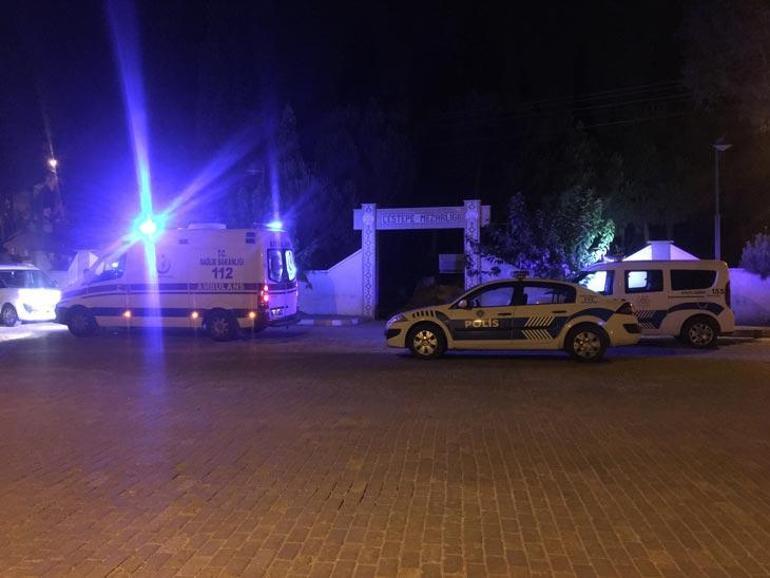 Aydında korkunç olay Gelen sesten sonra mezarlığa koşanlar şoke oldu