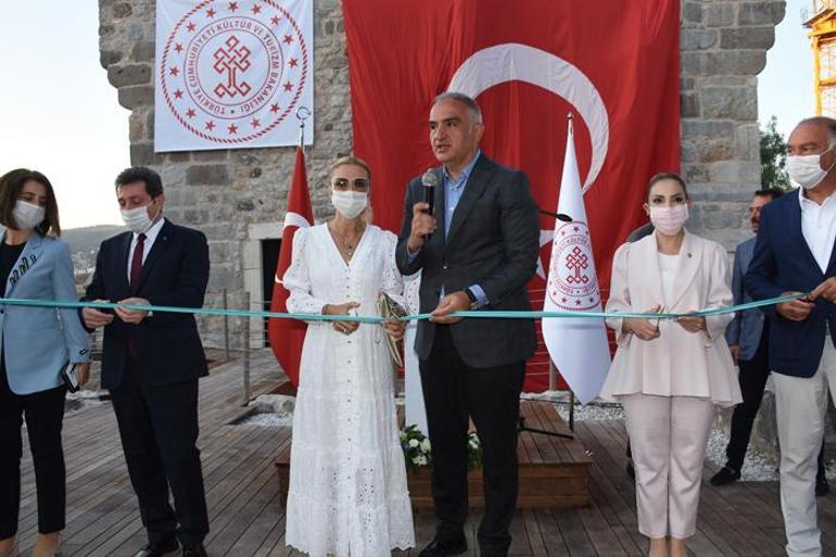Kültür ve Turizm Bakanı Ersoy, Bodrum Kalesinin açılışında konuştu