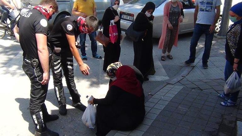Yolda ayağını burktu Yunus ekipleri yardıma koştu