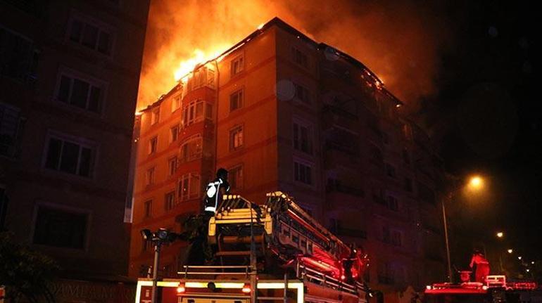 Yozgatta korku dolu anlar Alev alev yandı
