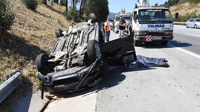 Aydında trafik kazası: 1 kişi öldü, 2 kişi yaralandı