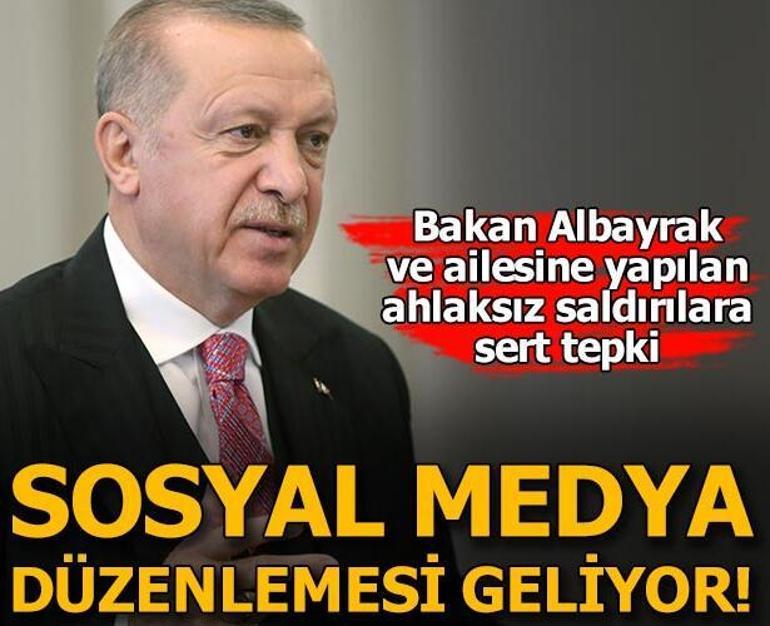 Son dakika haberi: Cumhurbaşkanı Erdoğandan Bakan Albayraka destek paylaşımı
