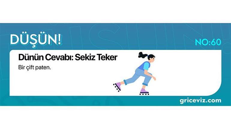 Günün bulmacası: Ne