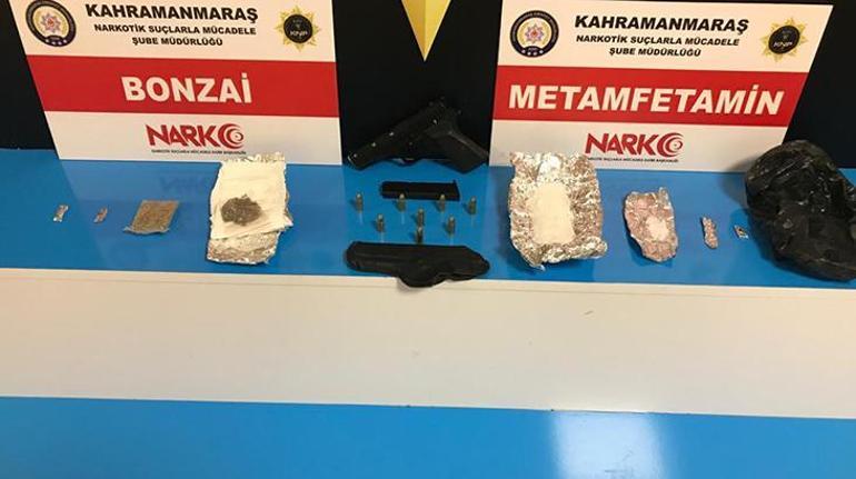 Kahramanmaraşta uyuşturucu operasyonu 8 kişi tutuklandı