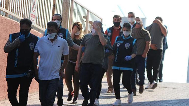 Kayseri polisinden fuhuş operasyonu: 8 gözaltı
