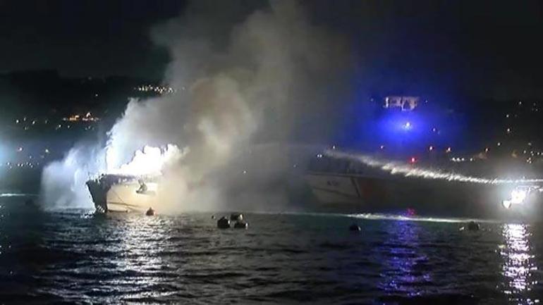 Son dakika haberi: İstanbulda korku dolu anlar Alev alev yandı