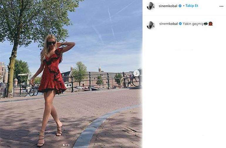 Sinem Kobal’dan yakın geçmiş paylaşımı