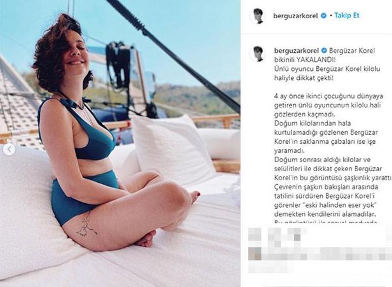 Bergüzar Korelden magazincilere gönderme
