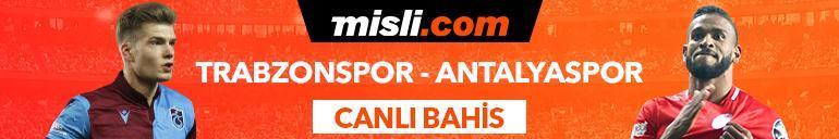 Trabzonspor - Antalyaspor maçı heyecanı Tek Maç ve Canlı Bahis seçenekleriyle Misli.com’da