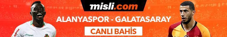 Alanyaspor - Galatasaray maçı heyecanı Tek Maç ve Canlı Bahis seçenekleriyle Misli.com’da