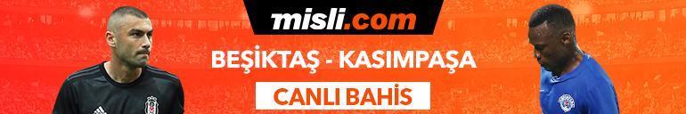 Beşiktaş - Kasımpaşa maçı Tek Maç ve Canlı Bahis seçenekleriyle Misli.com’da