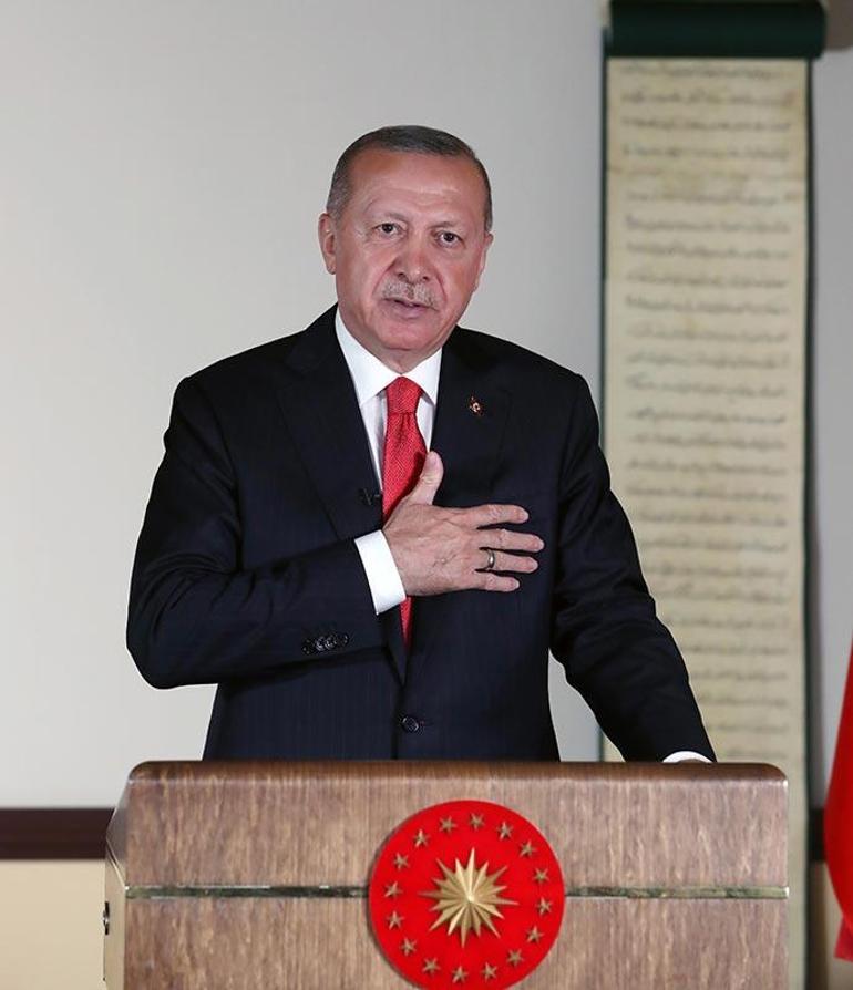Son dakika... Cumhurbaşkanı Erdoğan dünyaya ilan etti  Ayasofyada ilk namazın tarihi belli oldu