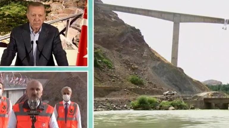 Son dakika: Türkiyenin en yüksek köprüsü açıldı İşte Botan Çayı Beğendik Köprüsü...