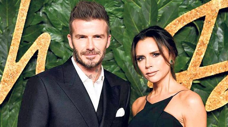 Beckham ailesini geçti