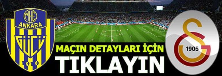 Ankaragücü-Galatasaray: 1-0
