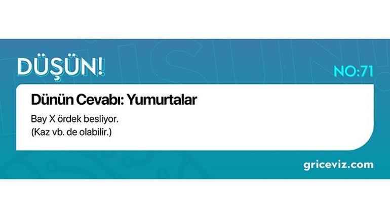 Günün bulmacası: Beş kol