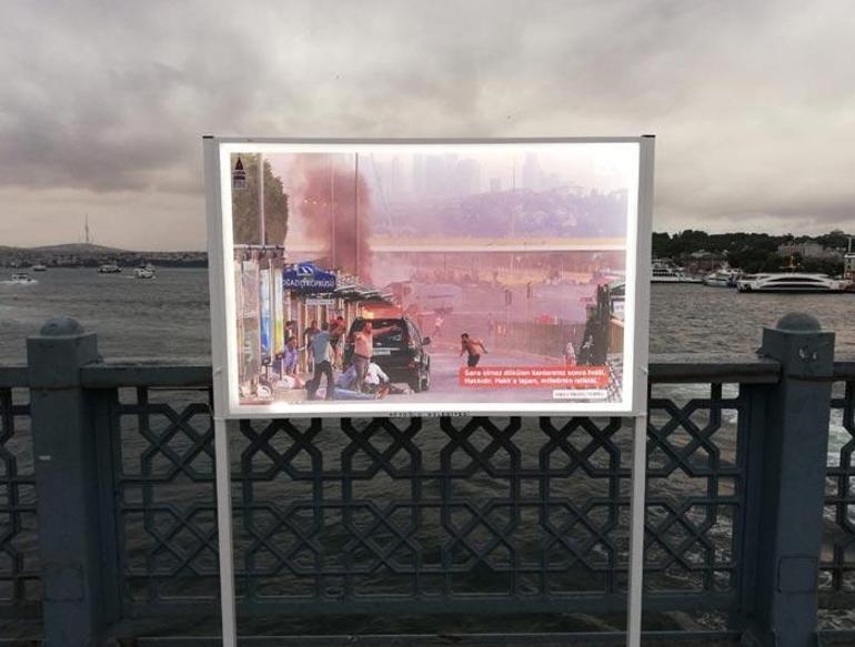 15 Temmuzun dördüncü yıl dönümünde fotoğraf sergisi açıldı