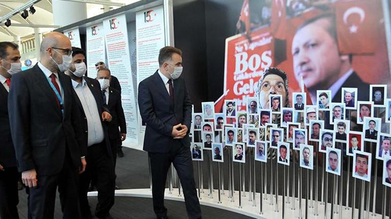 İstanbul Havalimanında 15 Temmuz sergisi