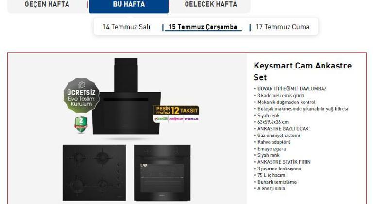 15 Temmuz 2020 Bim aktüel kataloğu Bim saat kaçta açılıyor, kaçta kapanıyor