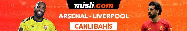 Arsenal - Liverpool maçı canlı bahis heyecanı Misli.comda