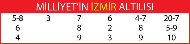 Altılı ganyanda bugün (16 Temmuz)