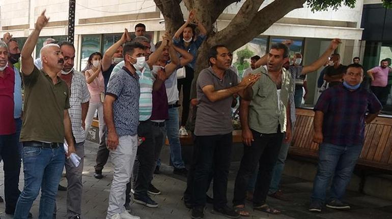 Mersinde minibüs hattı gerginliği