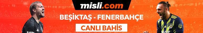 Beşiktaş - Fenerbahçe derbisi Tek Maç ve Canlı Bahis seçenekleriyle Misli.com’da