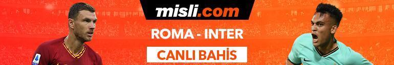Roma - Inter maçı Tek Maç ve Canlı Bahis seçenekleriyle Misli.com’da