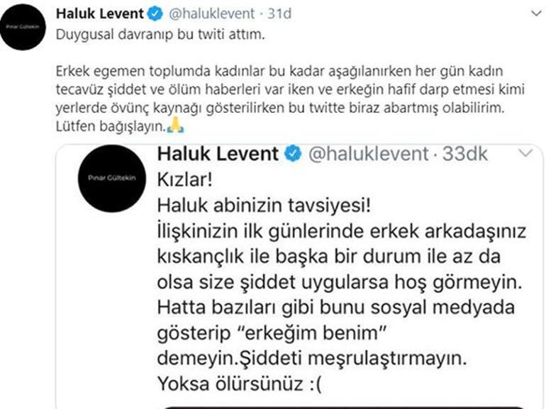 Haluk Leventin, Pınar Gültekinin öldürülmesinin ardından kadınlara verdiği tavsiye tepki çekti