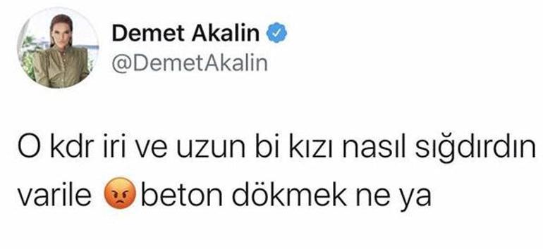 Demet Akalının Pınar Gültekin paylaşımı tepki çekti