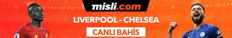 Liverpool - Chelsea maçının heyecanı Tek Maç ve Canlı Bahis seçenekleriyle Misli.com’da