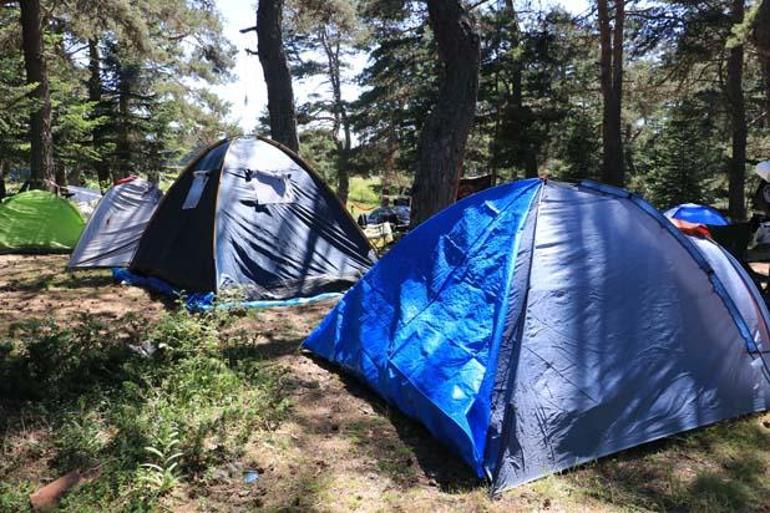 Kamp turizminin adresi Fındıklı Yaylası ziyaretçilerini bekliyor