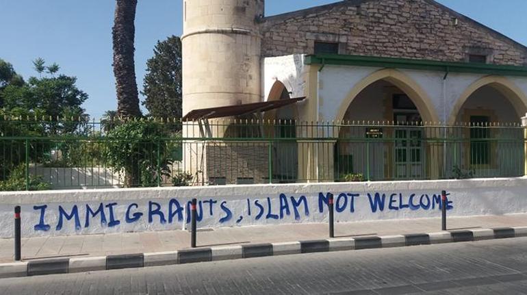 Güney Kıbrıs’ta camilere yönelik provokasyonlar devam ediyor