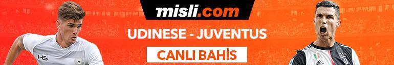 Udinese - Juventus maçı canlı bahis heyecanı Misli.comda