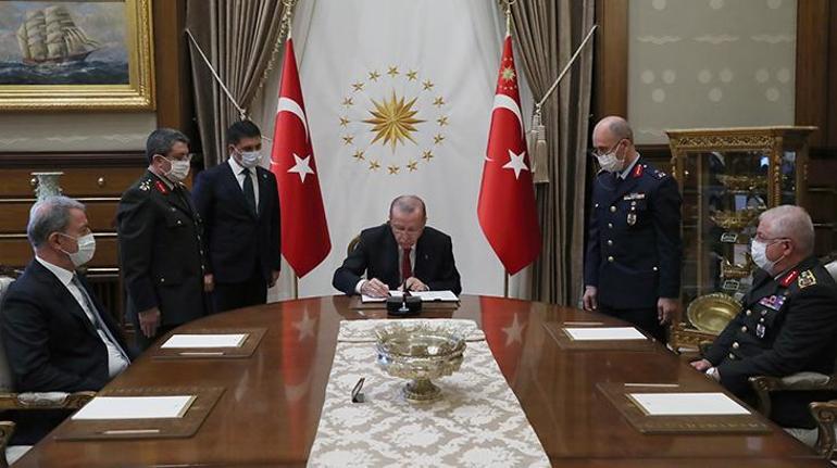 Son dakika... Cumhurbaşkanı Erdoğan YAŞ kararlarını onayladı