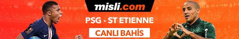 PSG - St. Etienne maçı Tek Maç ve Canlı Bahis seçenekleriyle Misli.com’da