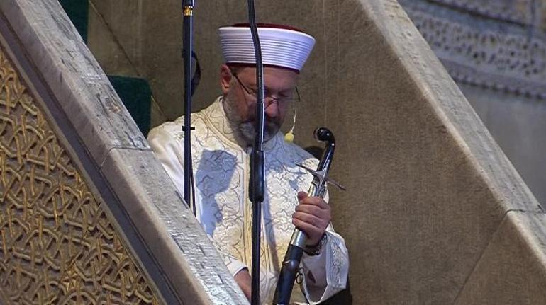 Son dakika... Ayasofya Camiinde tarihi gün 86 yıl sonra ilk namaz...