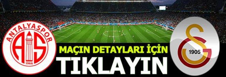 Antalyaspor - Galatasaray: 2-2