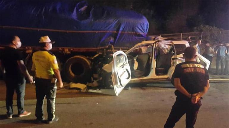 Trabzonda çok feci kaza 4 kişi hayatını kaybetti