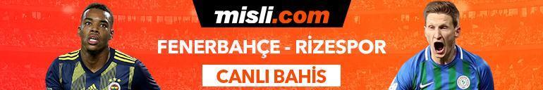 Fenerbahçe-Çaykur Rizespor maçı Tek Maç ve Canlı Bahis seçenekleriyle Misli.com’da